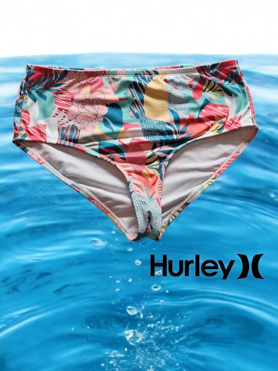 Hurley Other - Hurley 1X Bikini Swimsuit Bottoms Floral